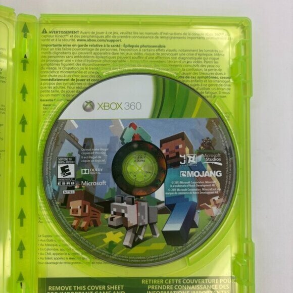 Xbox 360 Minecraft Video Game - Picture 4 of 5